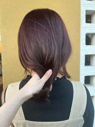 ミディアム カラー パーマ ヘアアレンジ メンズ ちひろ /似合わせカラーのヘアスタイル