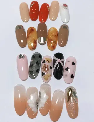 ネイル AB マツエクネイルサロンのネイルデザイン