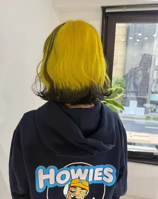 ミディアム COCO/ブリーチ エクステ/ハイトーンのヘアスタイル