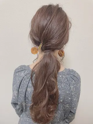 ヘアアレンジ naf ふせのヘアスタイル