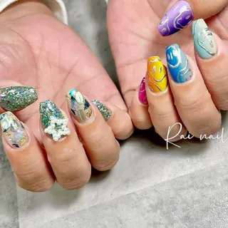 ネイル Rai nail_ Risaのネイルデザイン