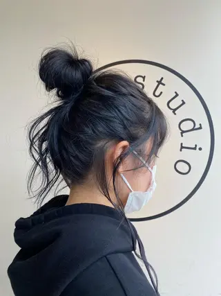 ロング カラー ヘアアレンジ 川越 輝梨奈のヘアスタイル