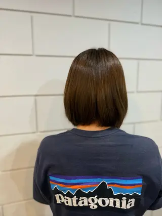 カラー ハセガワ マヒロのヘアスタイル