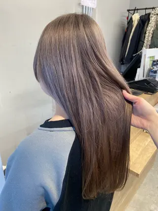 セミロング カラー 🐾Libero🐾 柏　KONOMIのヘアスタイル