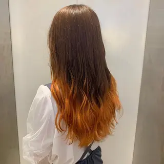 ロング カラー ウルフ🐺/ボブ ハイトーン🌈/増田のヘアスタイル