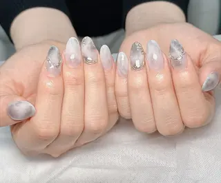 カラー ロング Bling Salonのネイルデザイン