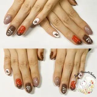 ミディアム ネイル JadeBeauty Salonのネイルデザイン