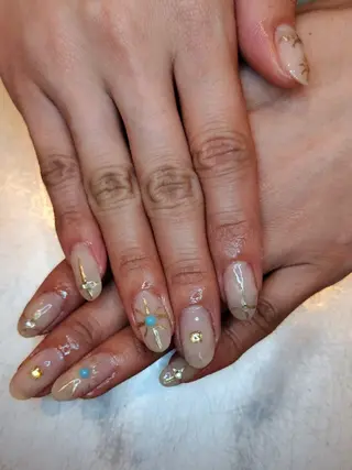 ネイル 黒浜 ちなみのネイルデザイン