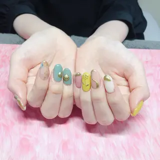 ネイル 奥園 良恵のネイルデザイン