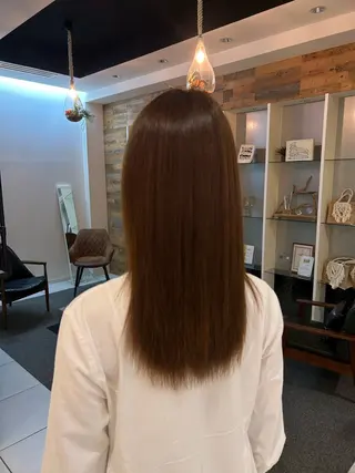 ロング 髪質改善/ストレート パーマ長久手/ひかるのヘアスタイル