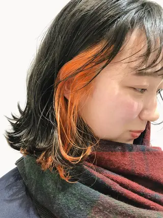 ショート カラー 井上 舞のヘアスタイル