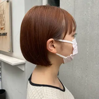 ショート カラー 🪭risa 暖色/レイヤー🪭のヘアスタイル