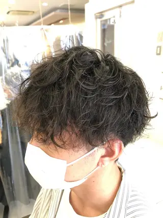 パーマ メンズ アグヘアーシータ所属・🤩メンズカット/ パーマ山本🤩のヘアスタイル