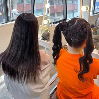 ロング エクステ/ハイトーン 🐏☁️miminaのヘアスタイル