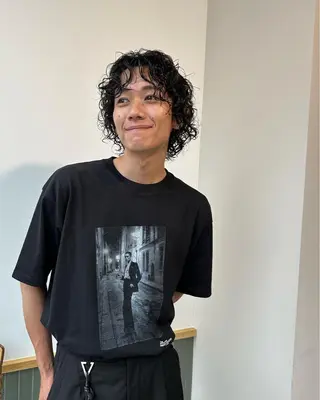 ショート カラー パーマ キッズ オトナヘア🌸 harukaのヘアスタイル