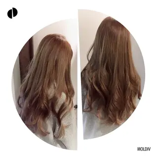 ロング カラー ✨縮毛矯正✨髪質改善 ナカシマ ユミのヘアスタイル