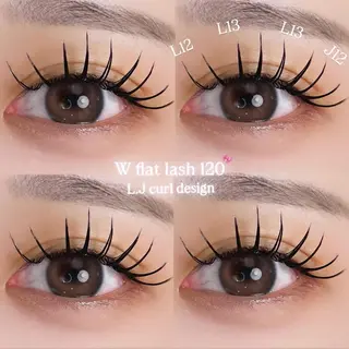 マツエク・マツパ ＲＥＢＥＳＴ ｅｙｅｌａｓｈのマツエク・マツパデザイン