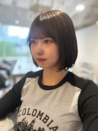 ショート 札幌クロスパーマ /🎀柴田ひな🎀のヘアスタイル