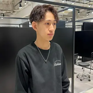 カラー パーマ メンズ kimika🥑 メンズ/髪質改善のヘアスタイル