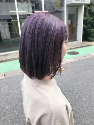 カラー LORE福岡天神 韓国/ブリーチのヘアスタイル