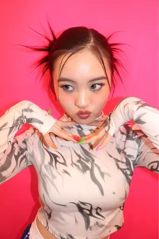 セミロング ヘアアレンジ @kyoniyy KYONIのヘアスタイル