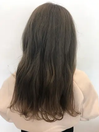 ロング カラー GLROW haruhiのヘアスタイル