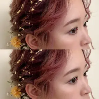 ヘアアレンジ マツエク・マツパ feliz ﾌｪﾘｰｽのマツエク・マツパデザイン