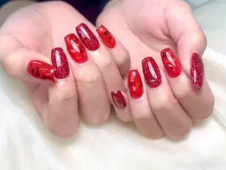 ネイル lucky nail 歌舞伎町のネイルデザイン