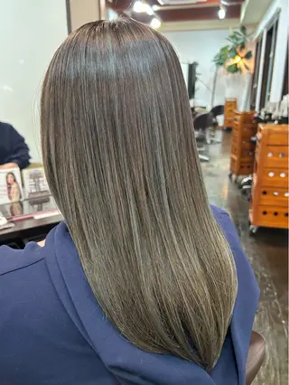 カラー 坂本 瑞季 🤍 髪質改善のヘアスタイル