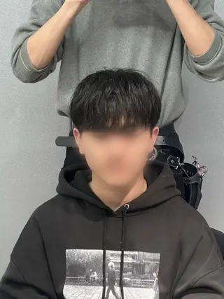 メンズ 梅田/パーマ/ 韓国メンズヘア/ハタのヘアスタイル