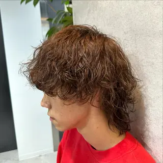 ショート パーマ メンズ 【メンズ特化】 サエキカズマのヘアスタイル