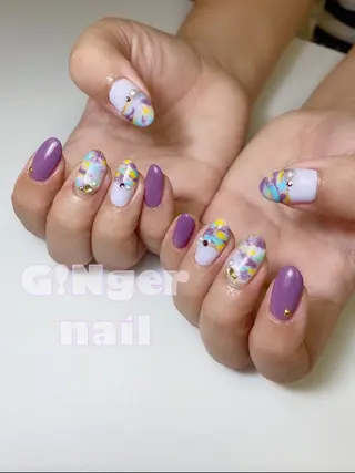 ネイル GINGER NAIL所属・代々木 GINGERNAILのネイルデザイン