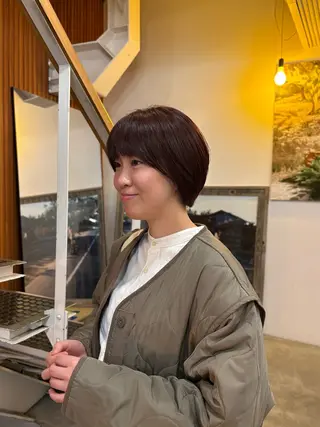 ショート 🌞アオキ サキ💫のヘアスタイル