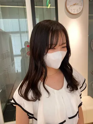 ロング カラー ParveMix🍀 藤原愛未のヘアスタイル