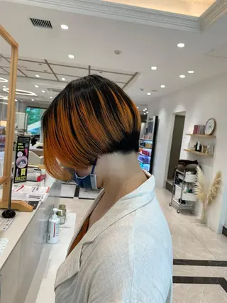 ショート 韓国風/顔周りカット /髪質改善RYOTAのヘアスタイル