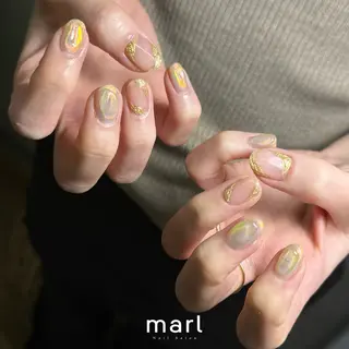 ネイル marl -Msisnailsalon-甲子園店所属・marl 甲子園店 aiのネイルデザイン