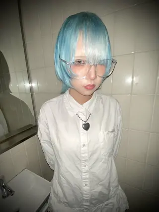 ショート habitt所属・Fu jiのヘアスタイル