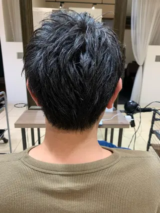 メンズ 似合わせカラー/艶 髪質改善/ヨシザキのヘアスタイル