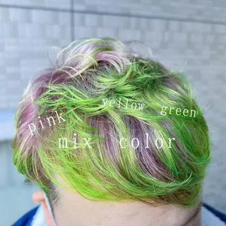 ショート カラー カラーパティシエ facce🌼ikoのヘアスタイル