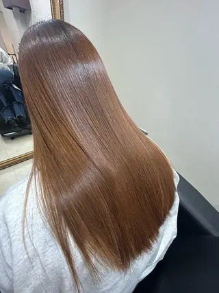 ロング カラー 髪質改善サロン🌈 fee北千住　盛田のヘアスタイル