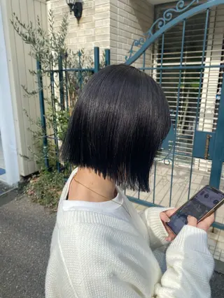 ショート カラー キッズ 片岡 令夏のヘアスタイル