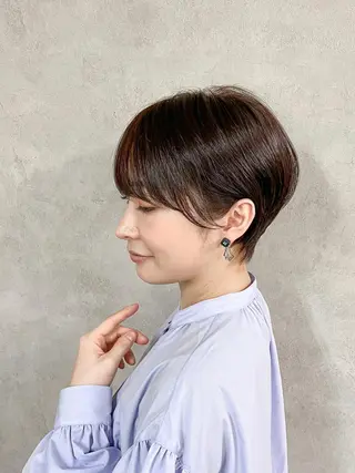 ショート カラー 🎁無料カットカラー 📷撮影モデル募集✨のヘアスタイル