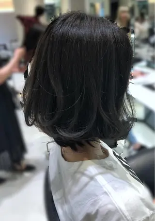 ミディアム カラー ✨髪質改善✨ 田西　基彦のヘアスタイル