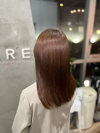 カラー 梅田 ダブルカラー 大畑 蒼空のヘアスタイル