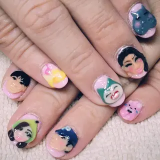 キッズ よしだ ひろきのネイルデザイン