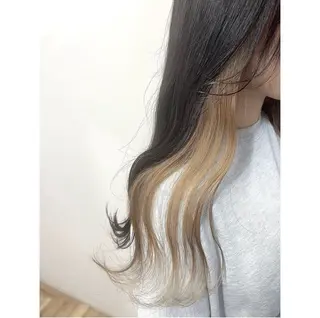 ロング カラー ヘアアレンジ EMANON所属・梅田美容室 高山アヤのヘアスタイル