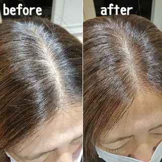 カラー 難波/白髪ぼかし/ KAORIのヘアスタイル