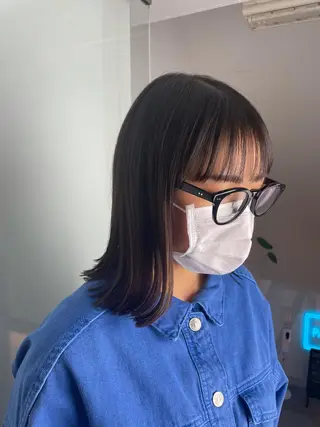 ミディアム デザインカラー 🎀REINA🎀のヘアスタイル