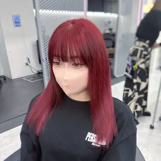 ロング カラー パーマ ヘアアレンジ メンズ キッズ ♥️韓国ヘア レイヤー♥️ゆりのヘアスタイル