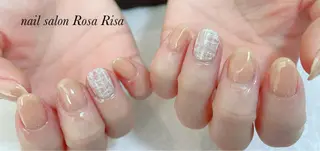 ミディアム アイブロウ ネイルスタジオ シェイクユアハンズのネイルデザイン